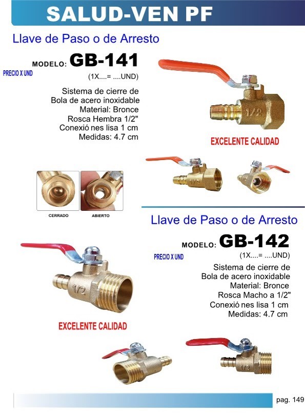 LLA PASO BOLA M 1/2 ESPIGA 3/8