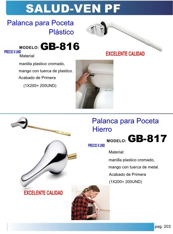 BALANCIN P/POCETA HIERRO POMO PLAST CROM