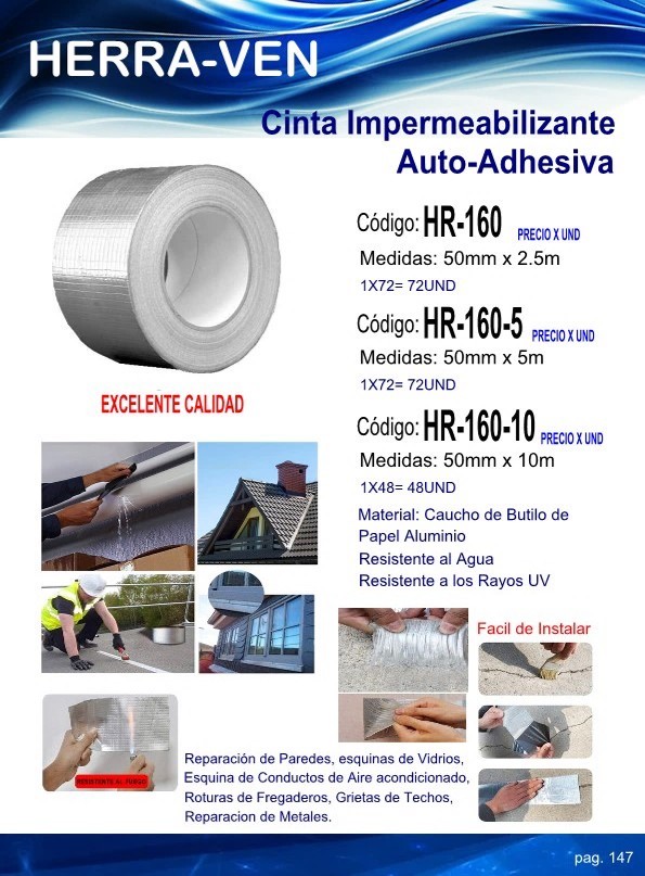 CINTA IMPERM 5CM X 5MTS