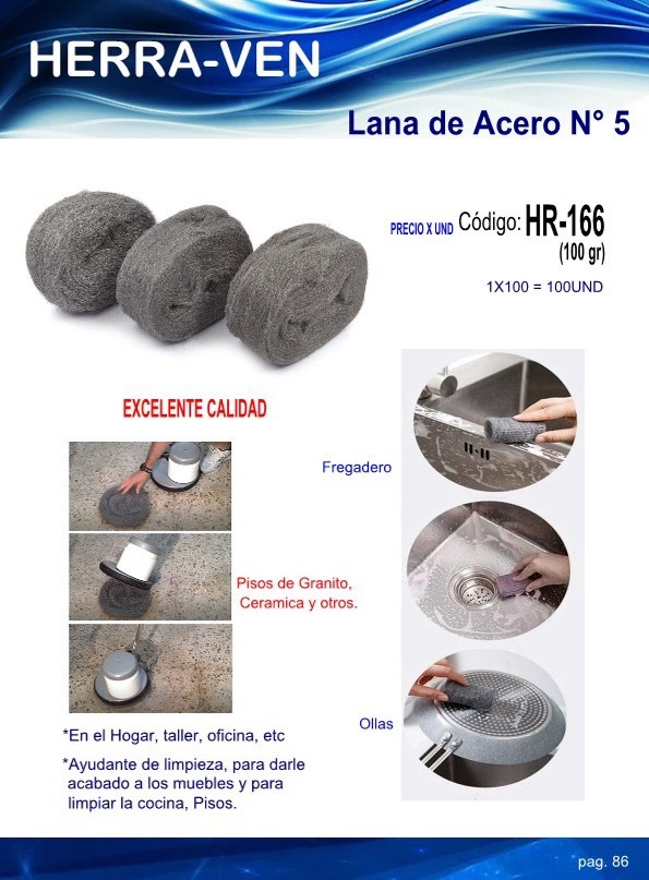 LANA ACERO No.5 100gr