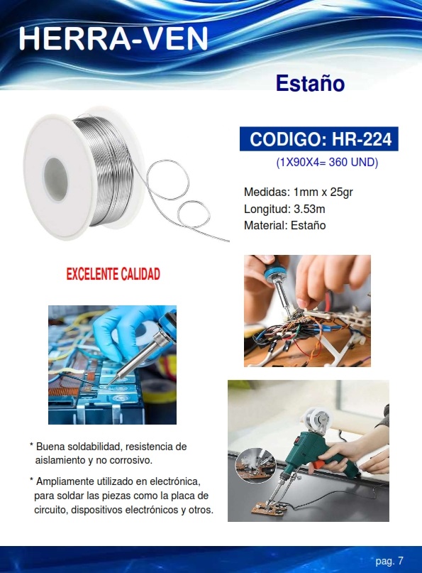 ESTANO 0,1X25GR