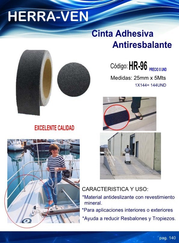 CINTA ANTIRESBALANTE 2.5MMX5M
