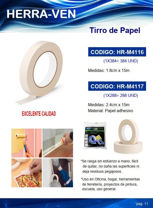 TIRRO PAPEL 1.8X15MTS