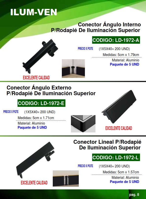 CONECTOR ANGULO EXTERNO P/1972 (5UND)