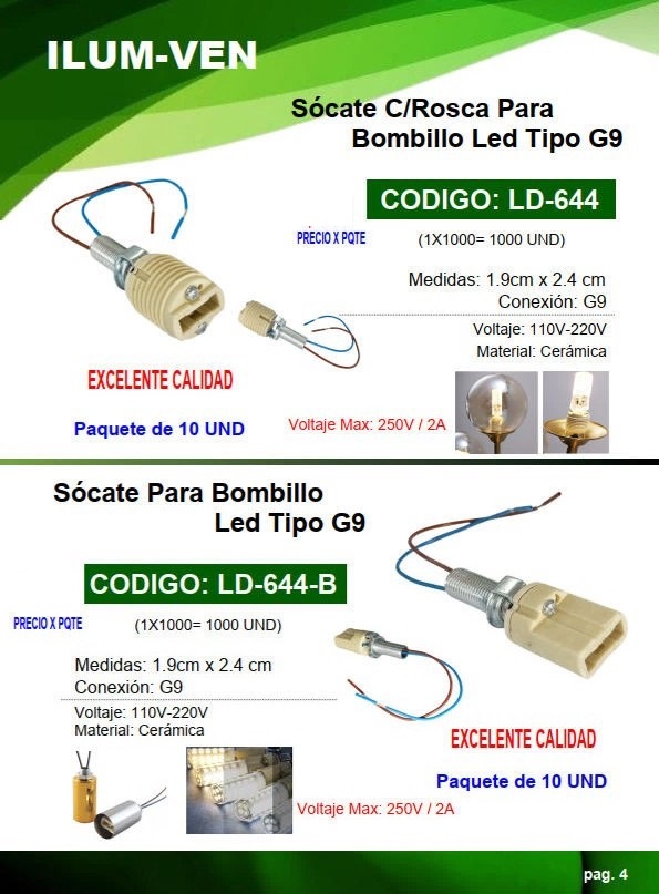 SOCATE P/BOMB G9 - 2AMP (10UND)