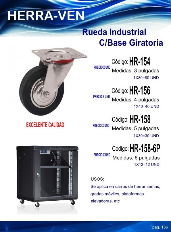 Rueda GIRATORIA 3