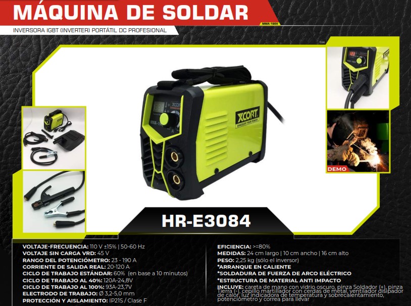 MAQUINA DE SOLDAR 110V - CICLO 10MIN - 2,25KG - ACCESORIOS