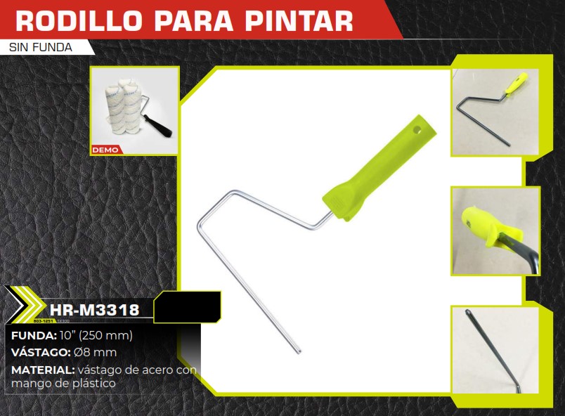 RODILLO P/PINTAR 10" - SIN FUNDA