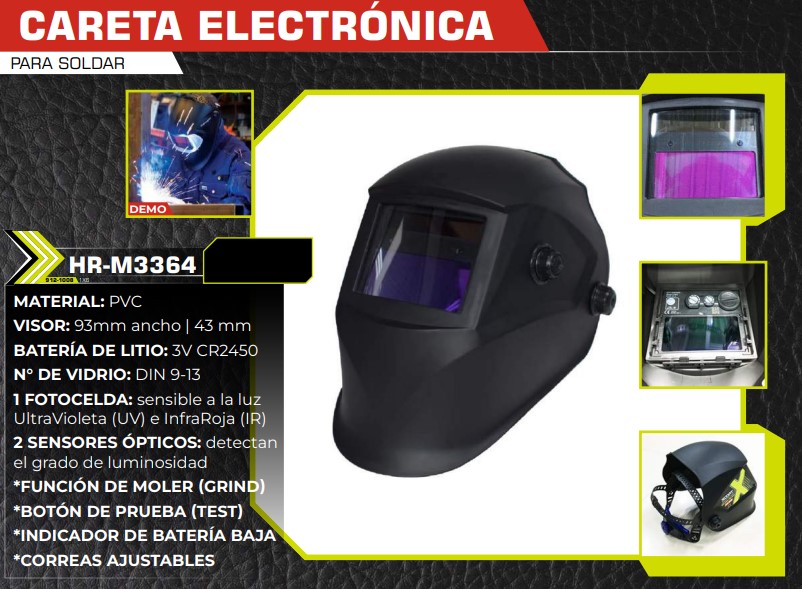 CARETA DIGITAL P/SOLDAR DIN9-13 - FUNCION MOLIENDA - AUTOCOM