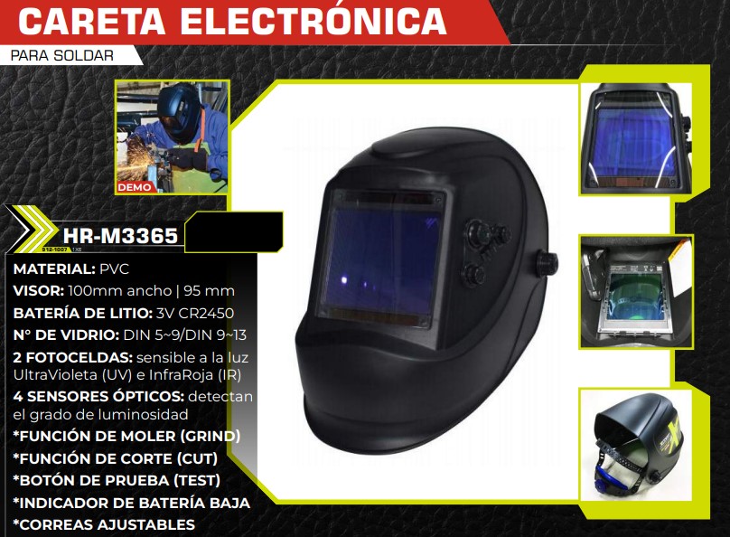 CARETA DIGITAL P/SOLDAR DIN5-13 - FUNCION MOLIENDA - AUTOCOM