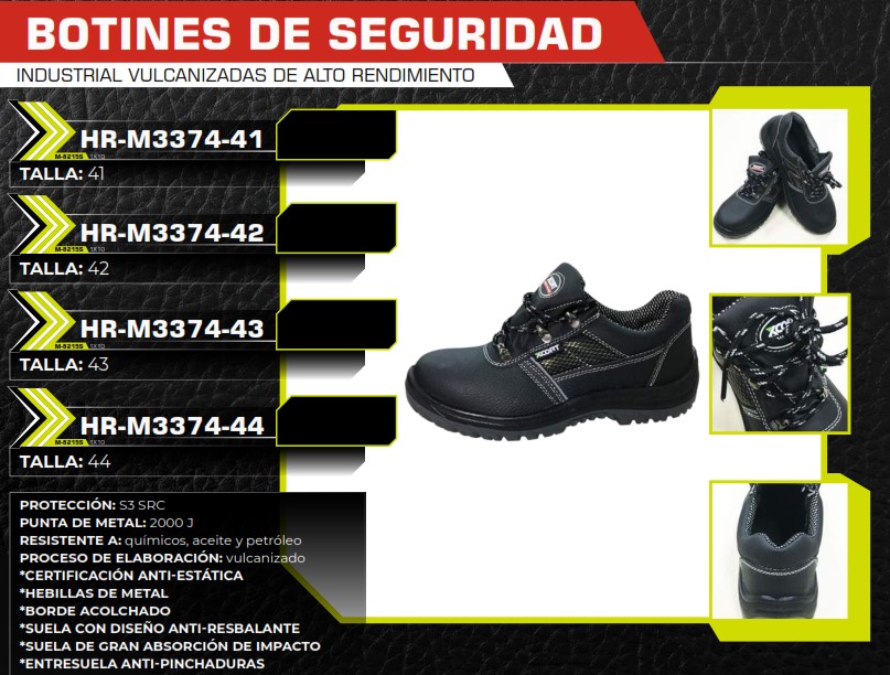 BOTINES SEGUR INDUST TALLA 43 / ANTI-ESTATICA ANTIPINCHADURA