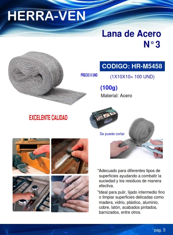 LANA ACERO No.3 - 100GR