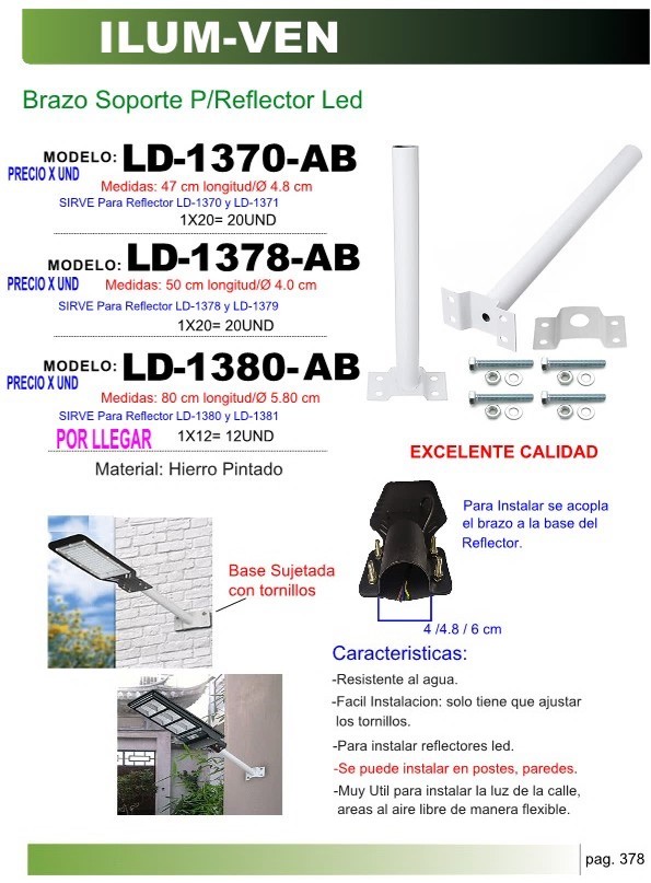 Base LAMP 1370-71 50X4.8CM