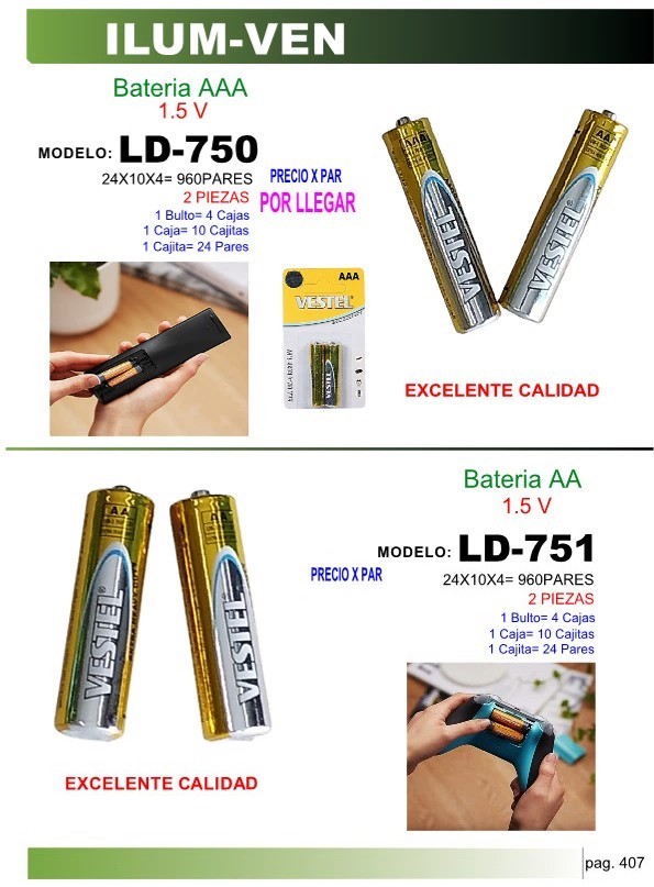 BATERIA AAA 1.5V (PAR)