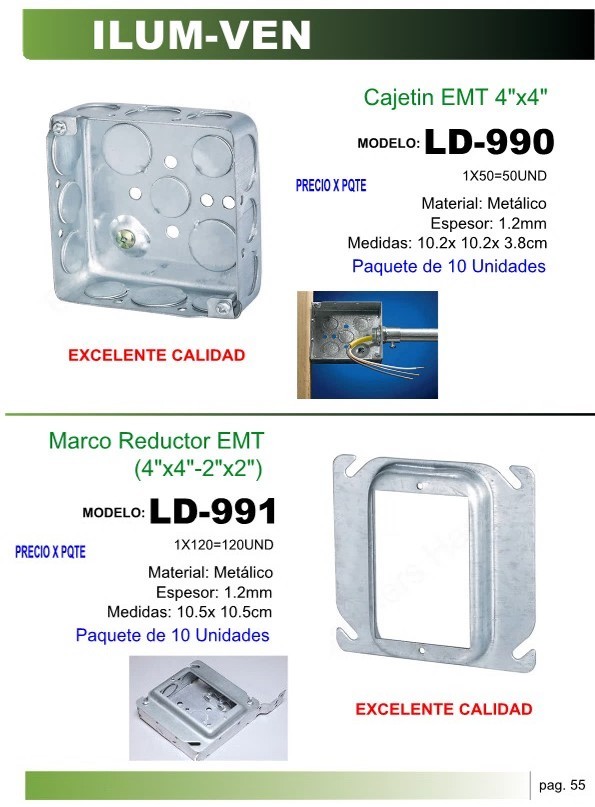 MARCO REDUCTOR 4X4-4X2 METALICO (PAQ10)